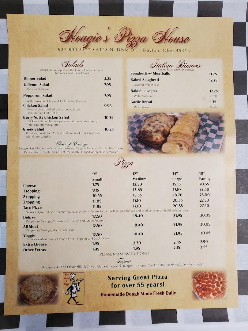 Hoagie's Pizza House,Inc.